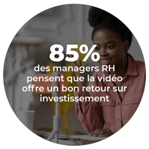 85% des managers RH sont convaincus par la vidéo 